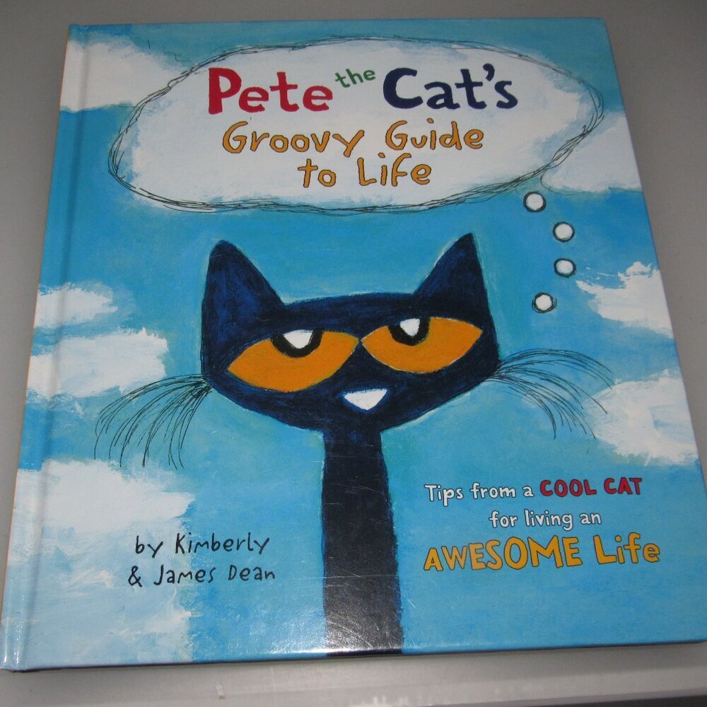 Set of 2 ~ PETE THE CAT | Cool Cat Wisdom Hardcover Kid's Book
